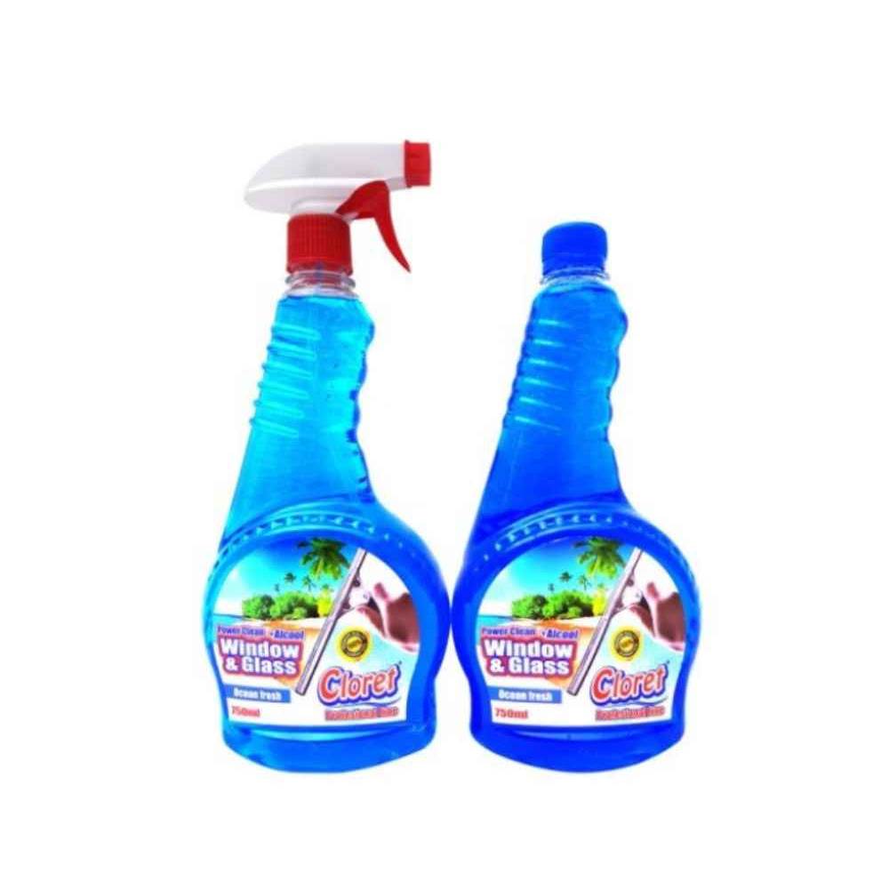 geam termopan 200×100 Detergent geam 750ml pompita+rezerva cloret ocean fresh