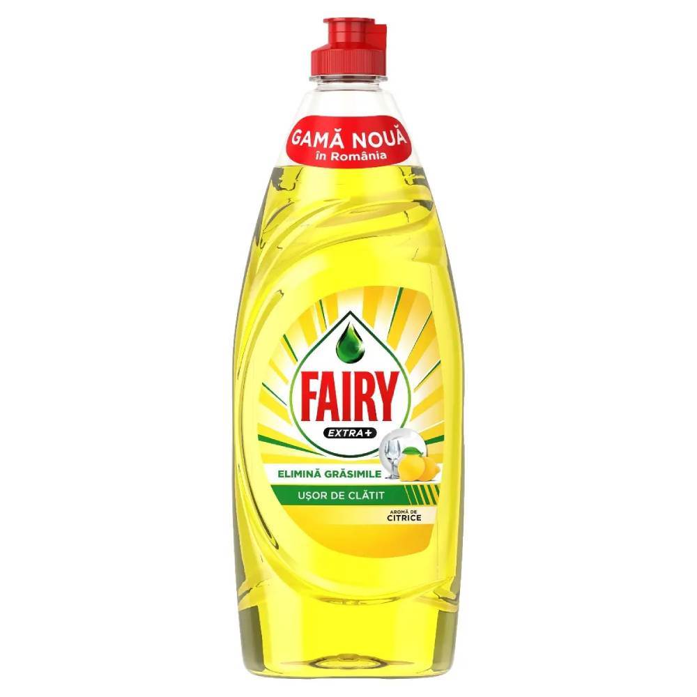 montaj mașina spălat vase Detergent vase fairy 650ml extra plus diverse arome