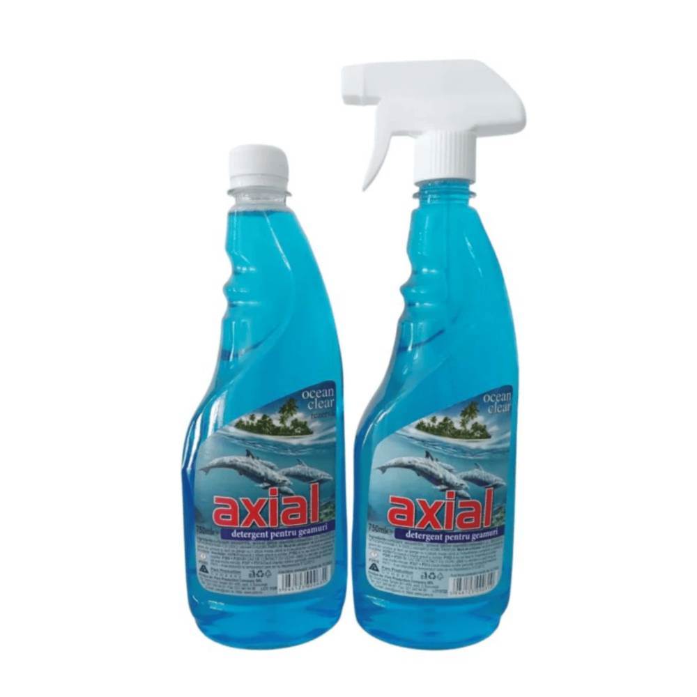 detergent Detergent de geam pulverizator+rezerva 750ml axial