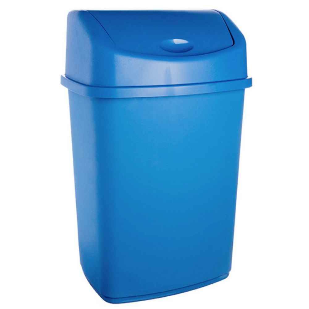 coșul de gunoi al telefonului Cos gunoi pvc 35l colectare selectiva albastru