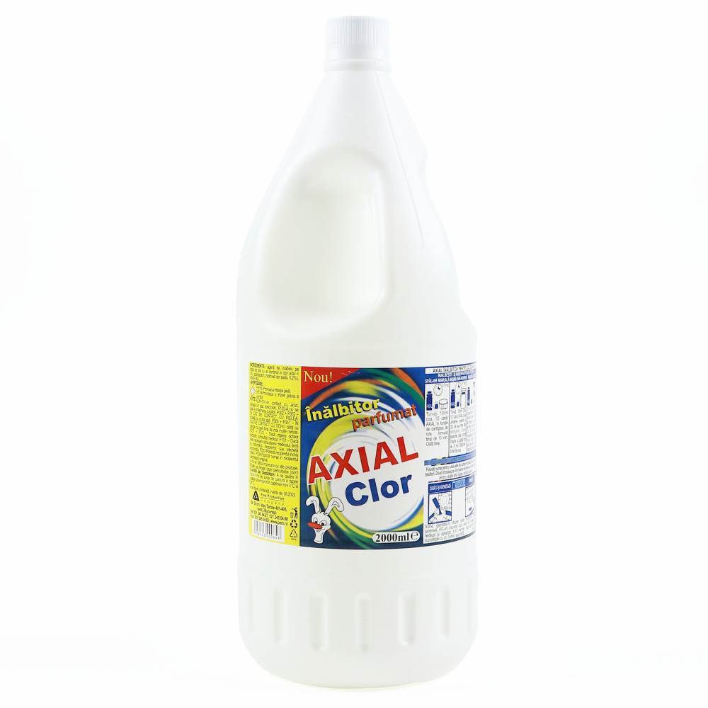 curățare mașină de spălat rufe cu clor Clor 2l axial