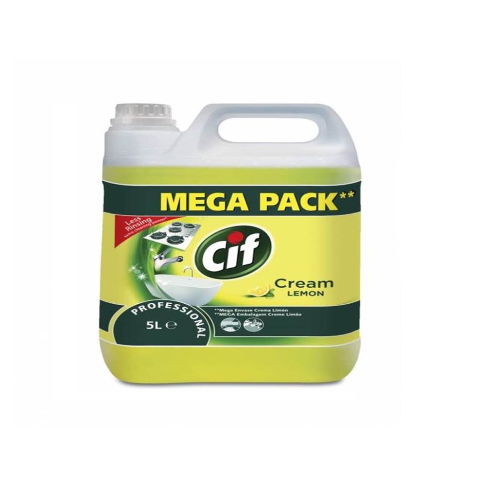 aplicație de masurat suprafete Crema de curatat non-abraziva suprafete profesional 5 l cif lemon