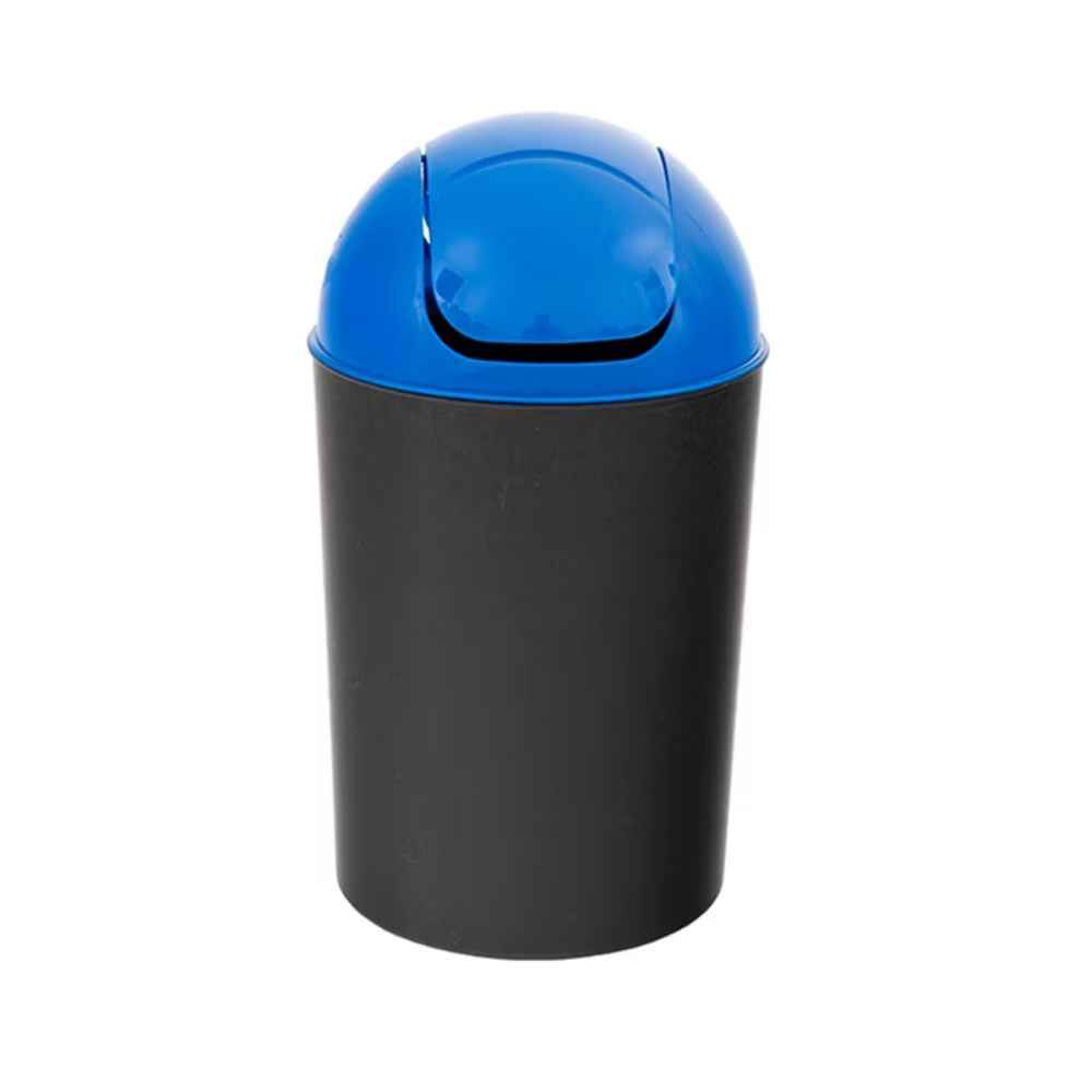 touch bin Cos pvc 12l colectare selectiva push-bin albastru delta