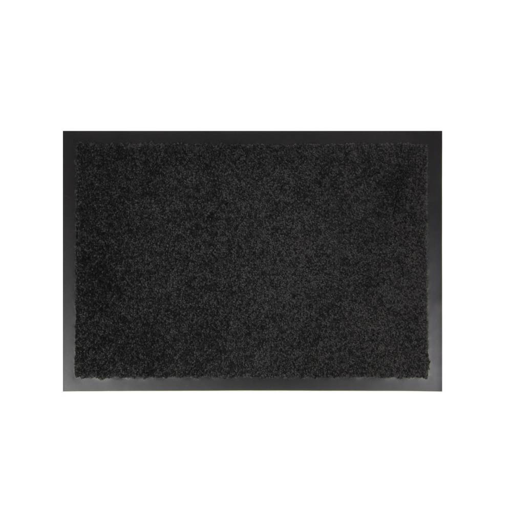 Door Mats Covor intrare polipropilena negru 80x60 cm hamat future