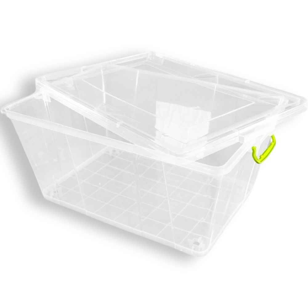 rolator (cadru de mers) cu 4 roti Caserola depozitare cu roti 58l sterk