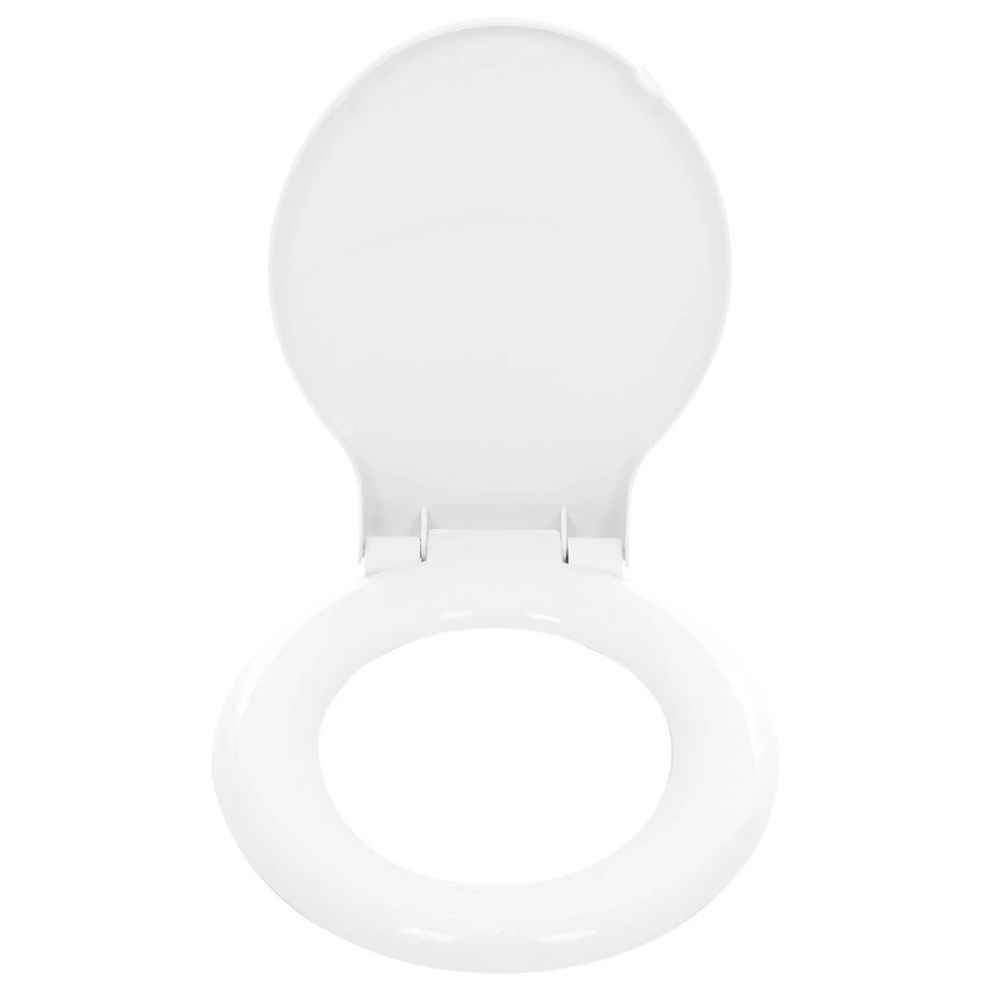 Perii de WC si acoperitoare - Capac WC din polipropilena inchidere standard 375 x 460 mm, depozituldns.ro