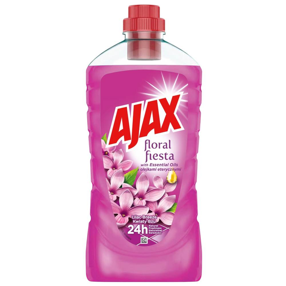 AJAX Detergent lichid gresie si faianta, liliac, 1 l, ajax