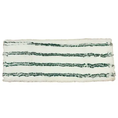 Mop Heads & Refills Mop profesional soft microfibra 40 cm prindere urechi alb cu dungi verzi nmmc 8540