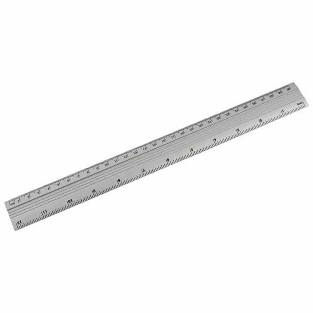 Rigle si sfoara - Rigla 30cm aluminiu CN, depozituldns.ro