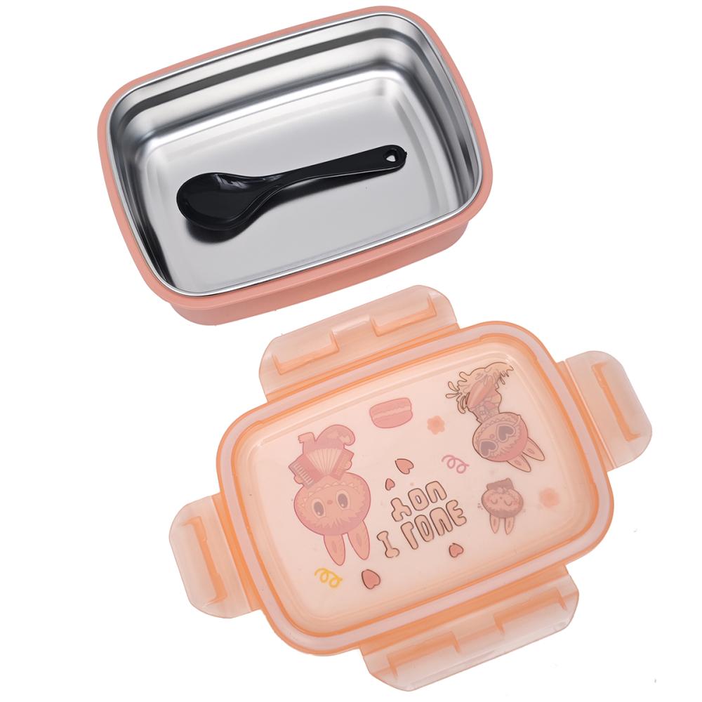 Caserola termica copii pentru pranz, 1 compartiment, inox, 9