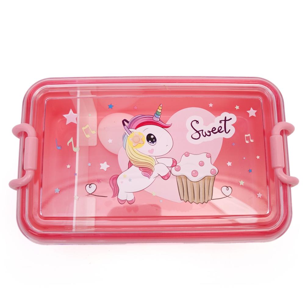 Set caserola pranz copii si sticla, pentru gradinita si excu