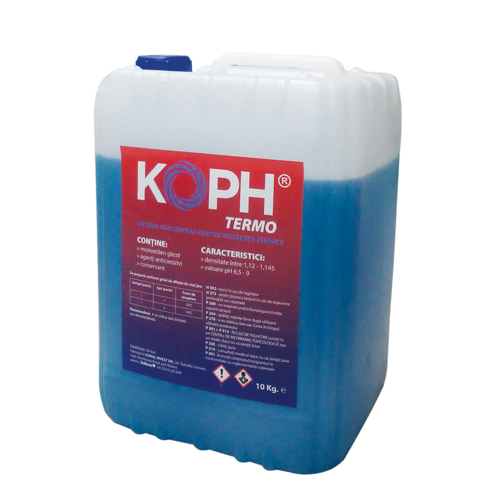 Lichid antigel pentru instalatii termice KOPH, KG