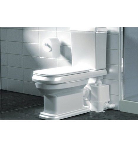cubic transaction Min Pompa cu tocator Grundfos Sololift2 WC-1, pentru chiuveta, toaleta si  pisoar, 620 W, 2800 RPM
