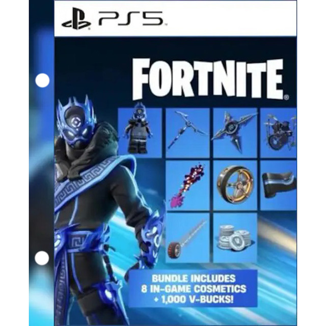 Fortnite Cobalt Star Bundle, PS5 / PS4, digital