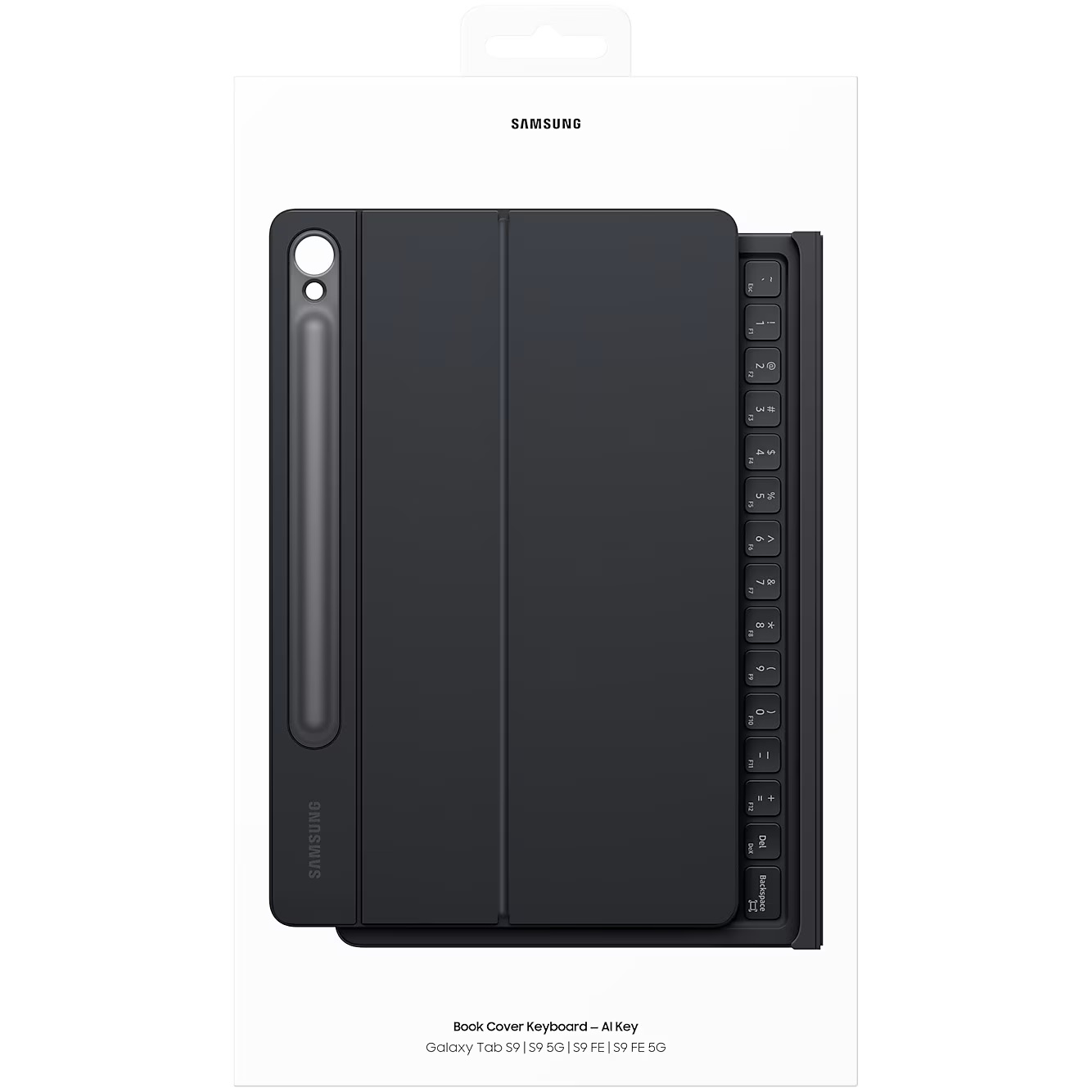 Samsung Book Cover Keyboard pentru Galaxy Tab S9, S9 FE, S10 FE