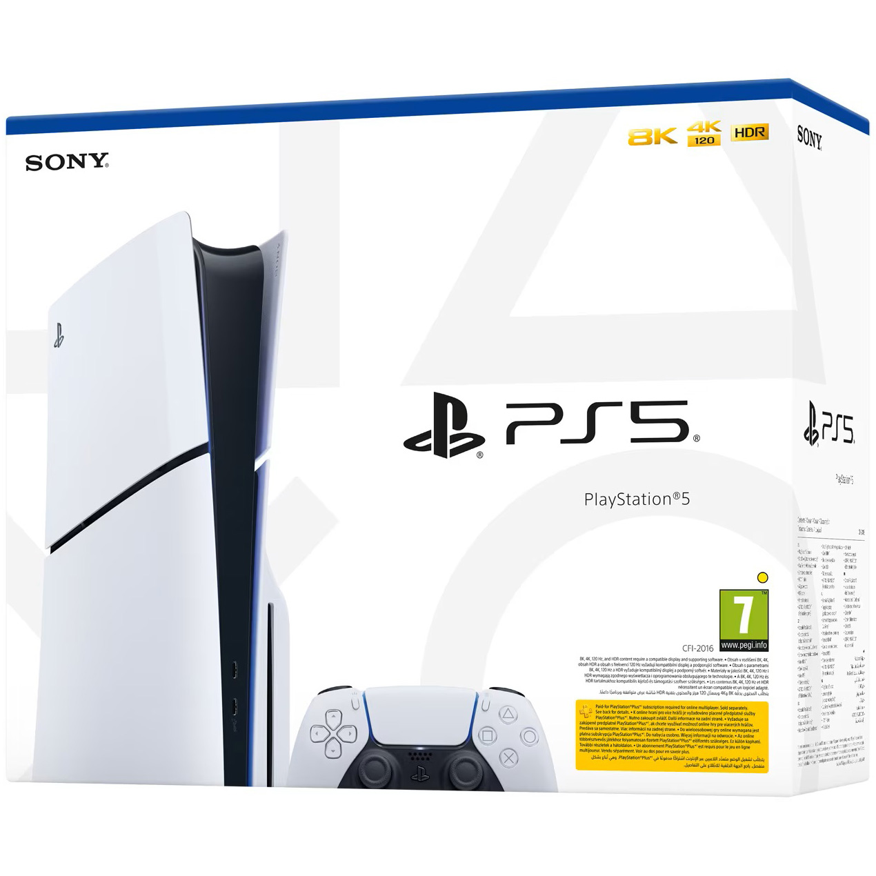 SONY PlayStation 5 Disc, 1TB SSD, E-Chassis