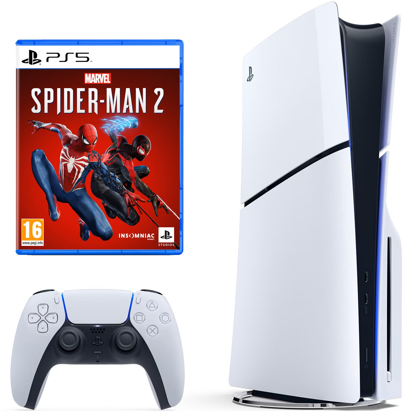 SONY Playstation 5 Disc, 1TB SSD + Joc Spider-Man 2