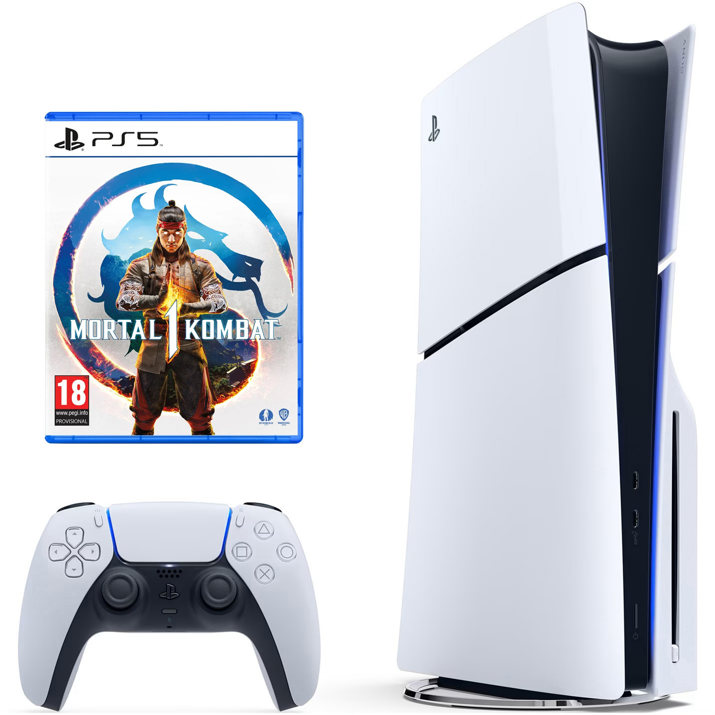 SONY Playstation 5 Disc + Joc Mortal Kombat 1