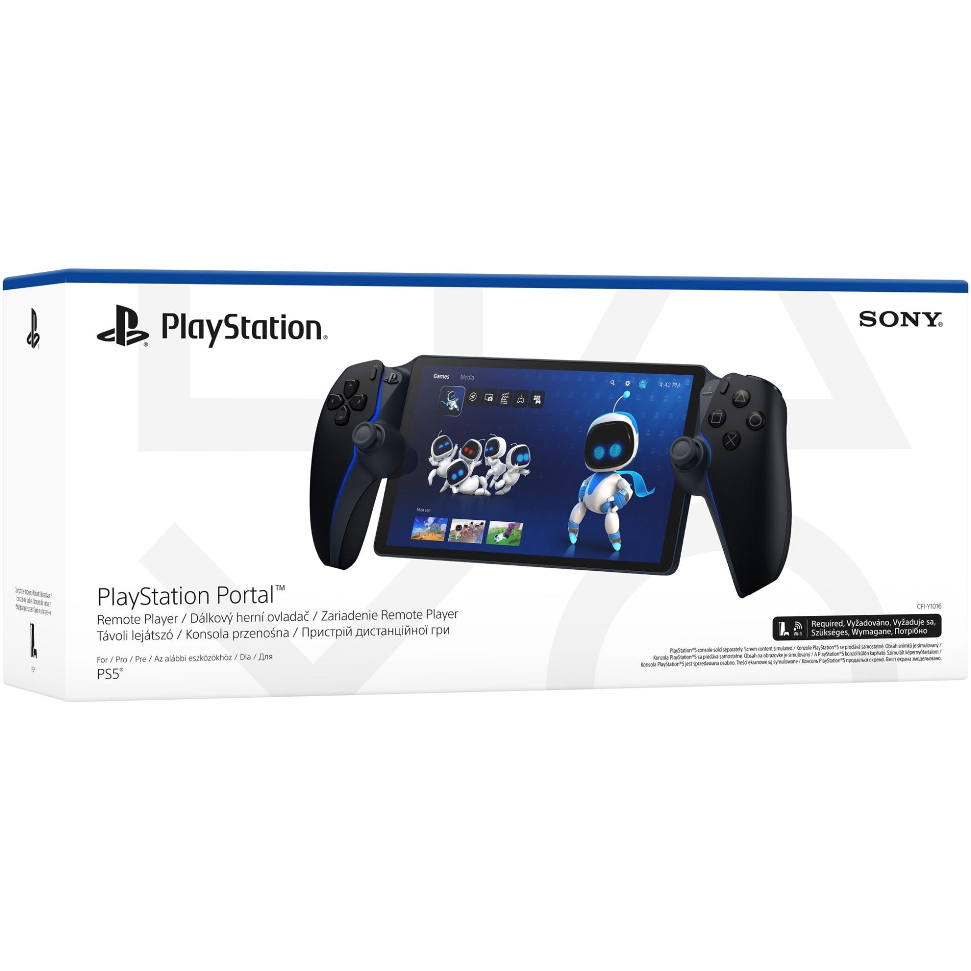 Remote Ps5 Device SONY PlayStation Portal Remote Player pentru PS5, Black