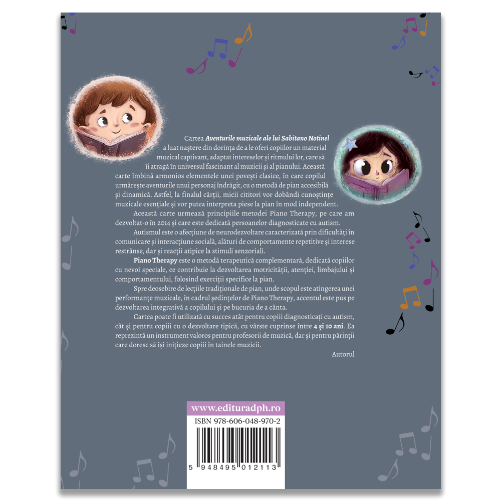 Aventurile muzicale ale lui Sabitano Notinel - -Editura DPH