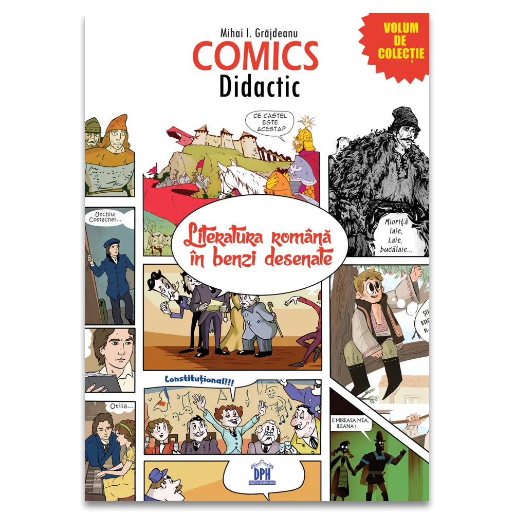 Vezi detalii pentru Comics Didactic: Literatura romana in benzi desenate