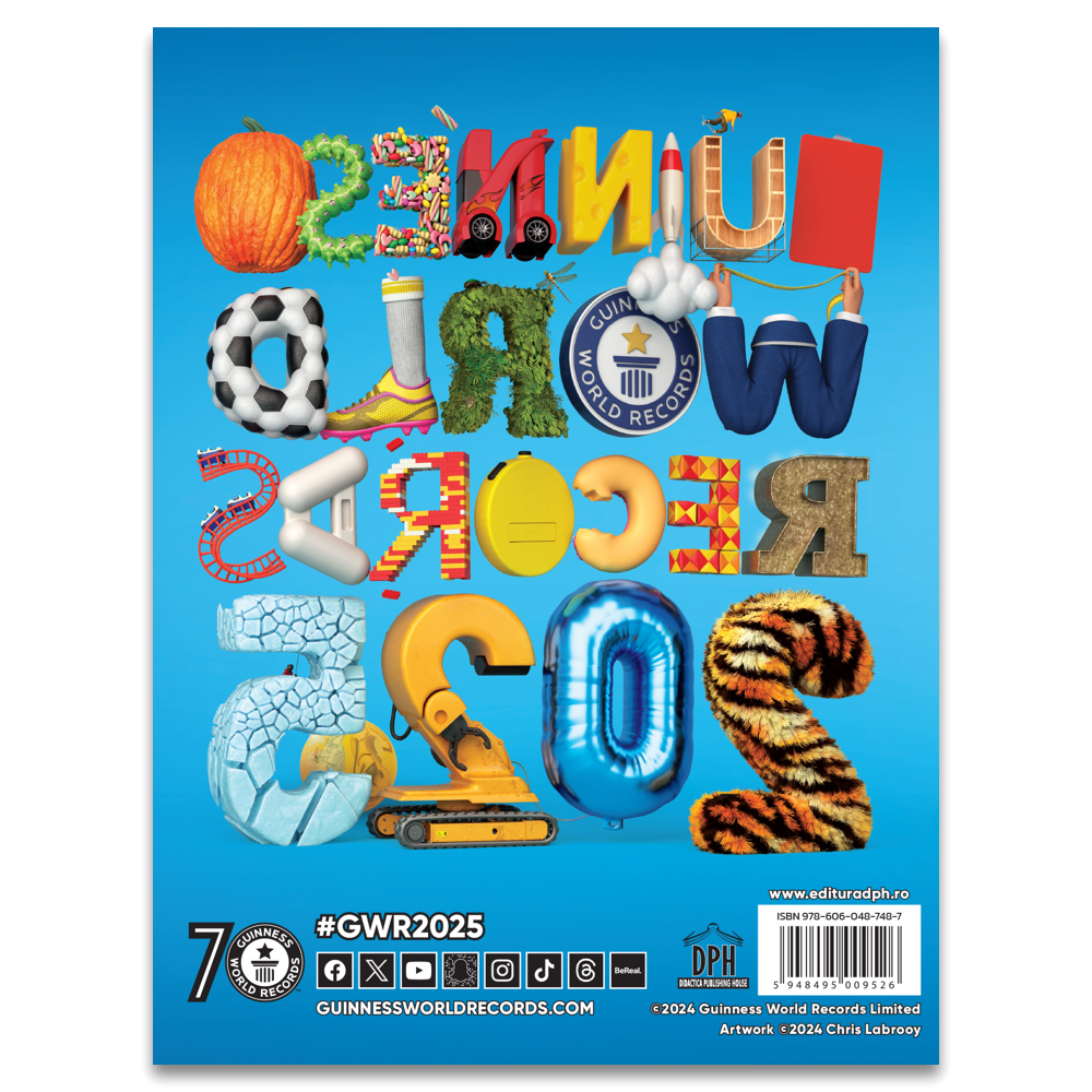 Guinness World Records 2025 Editura DPH
