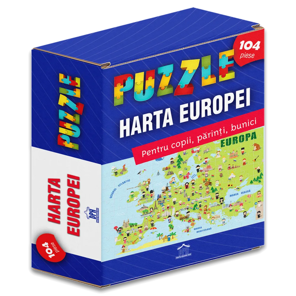 Harta Europei: Puzzle