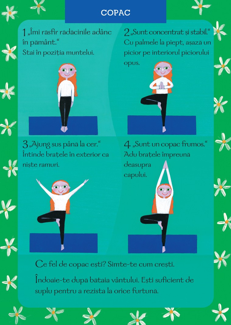 ratio Warehouse Bluebell Yoga pentru toti: 50 de activitati distractive de yoga pent...