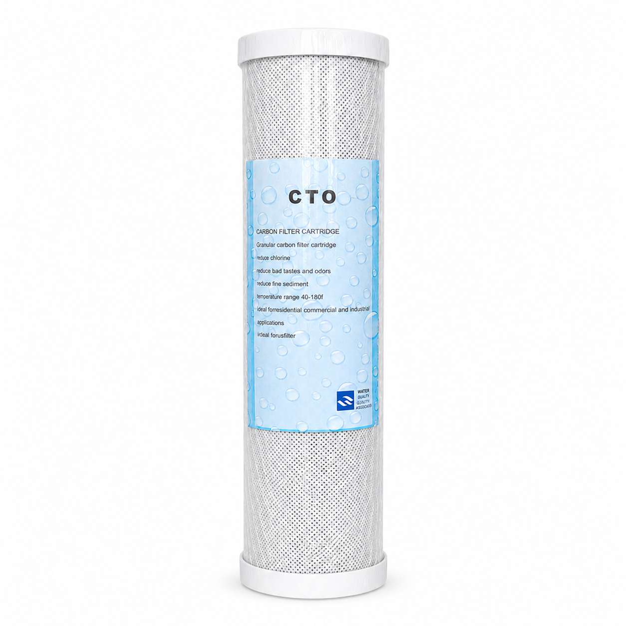 Cartus filtrant 10 inch carbune activ bloc 20 microni CTO-10