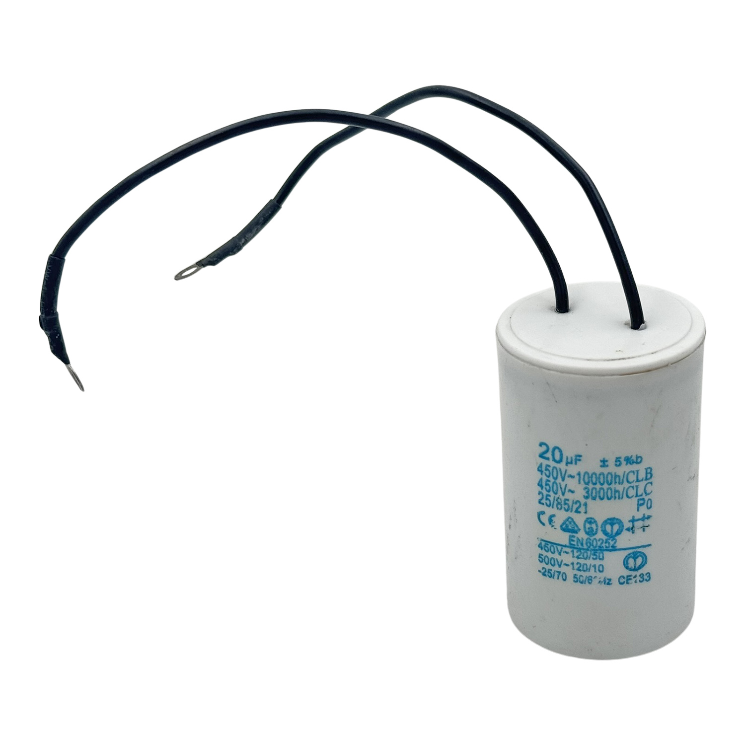 Shop Einstal Einstal Condensator pornire motor 450v 20μf bipolar cu cablu