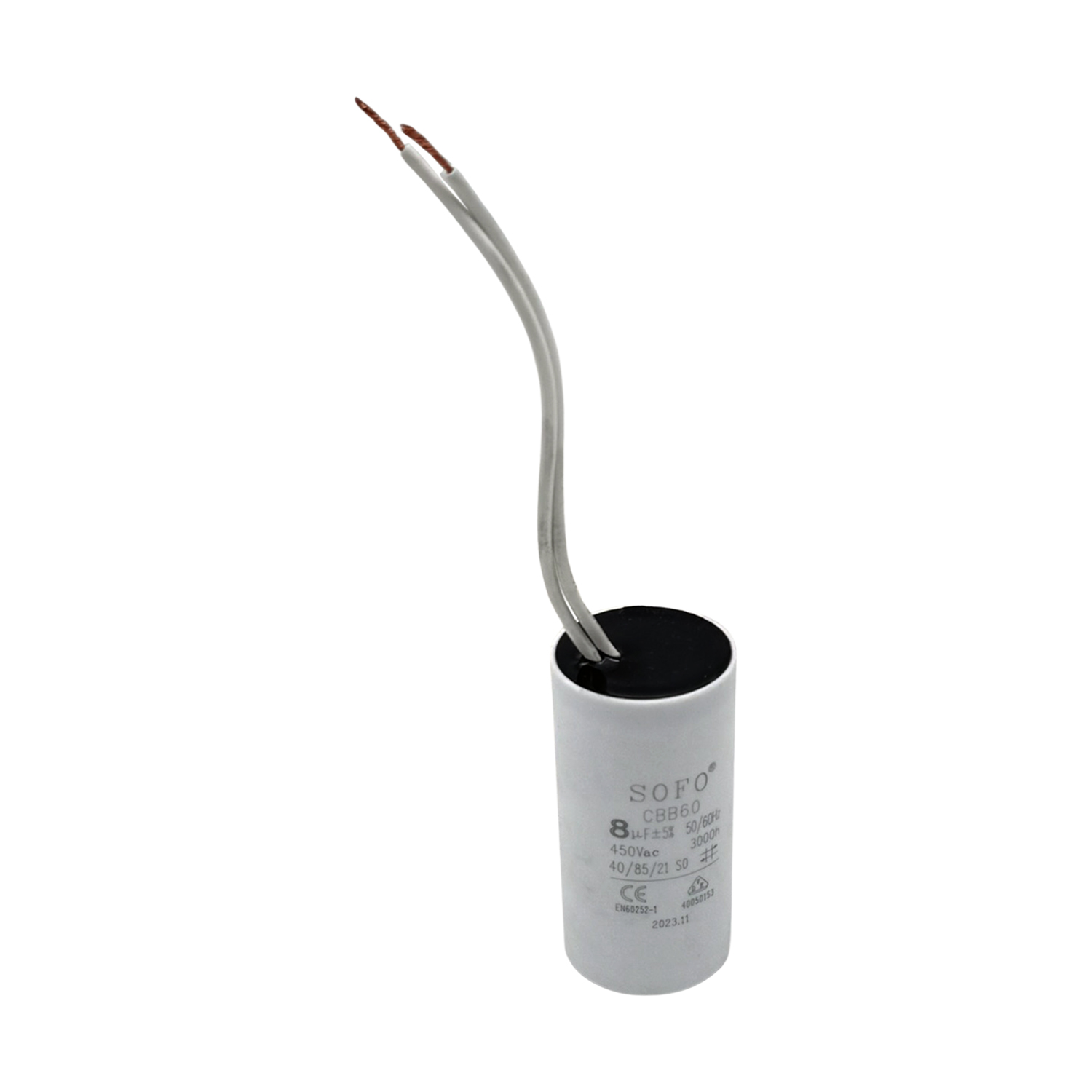 Shop Einstal Einstal Condensator pornire motor 450v 8μf bipolar cu cablu sofo