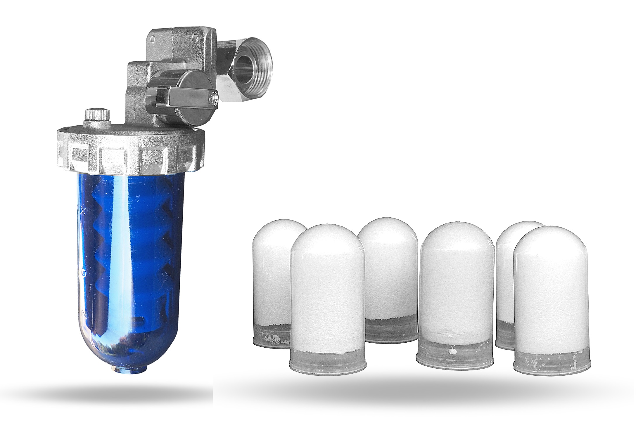 cel mai bun filtru anticalcar centrala termica Aquamax Filtru apa anticalcar dosamax blu 3/4 centrala termica-boiler