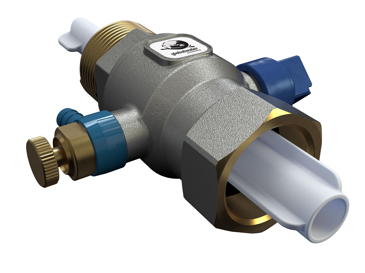 FlowThru Inline Adaptor Plus AntiLegionella Global Water Solutions