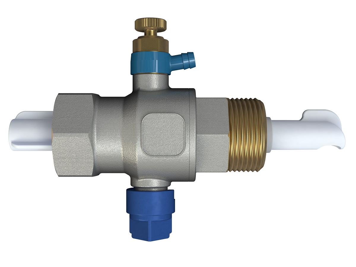 FlowThru Inline Adaptor Plus AntiLegionella Global Water Solutions