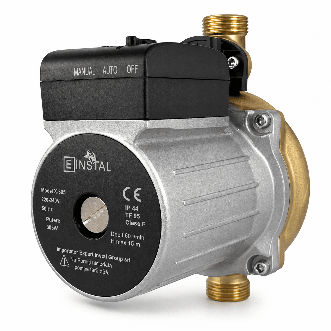 Shop Einstal Einstal Pompa circulatie automata pentru ridicare presiunii apei x-305, debit maxim 60 litri-minut