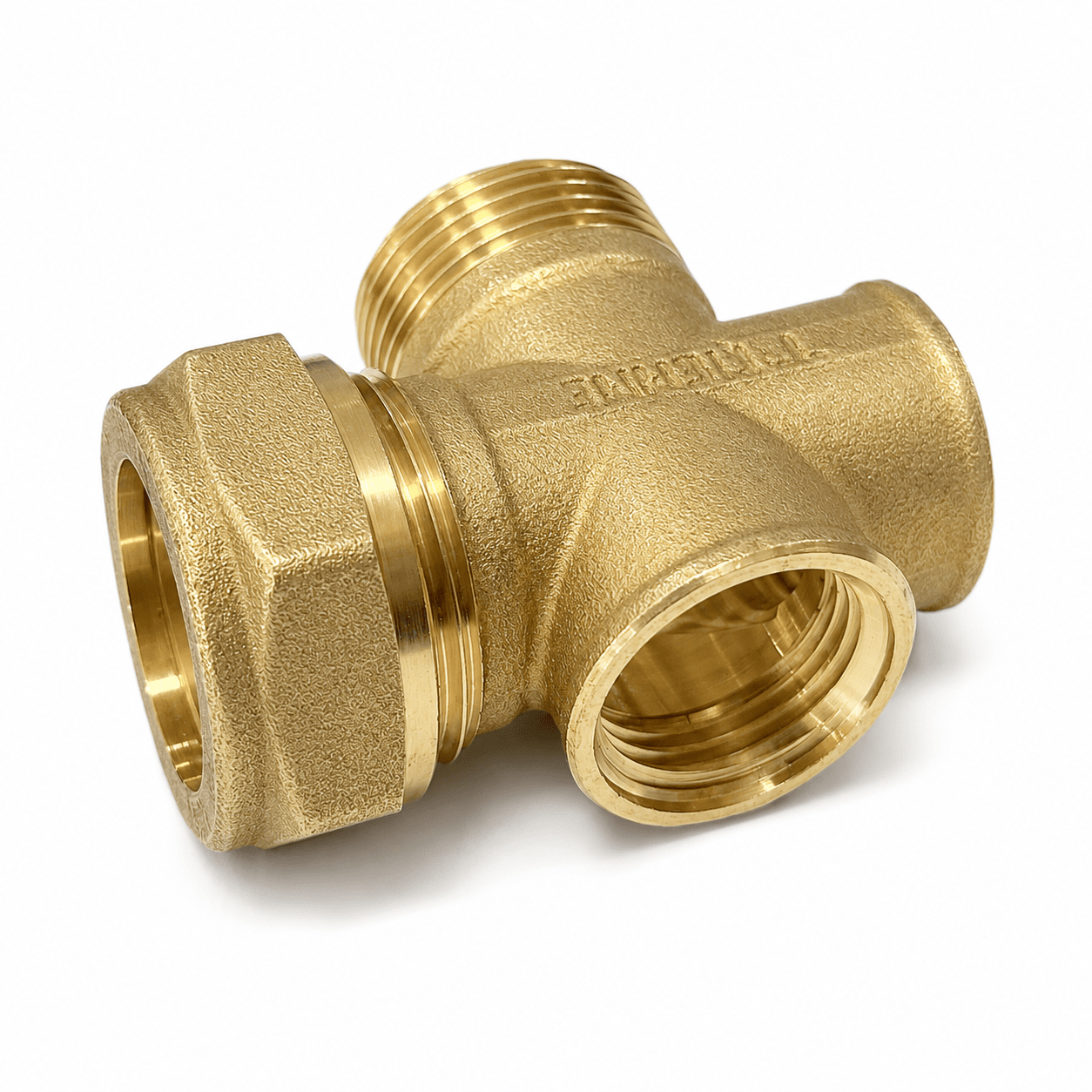 Racord cruce compresie teava cupru 22 x 3/4 Tiemme - Shop Ei