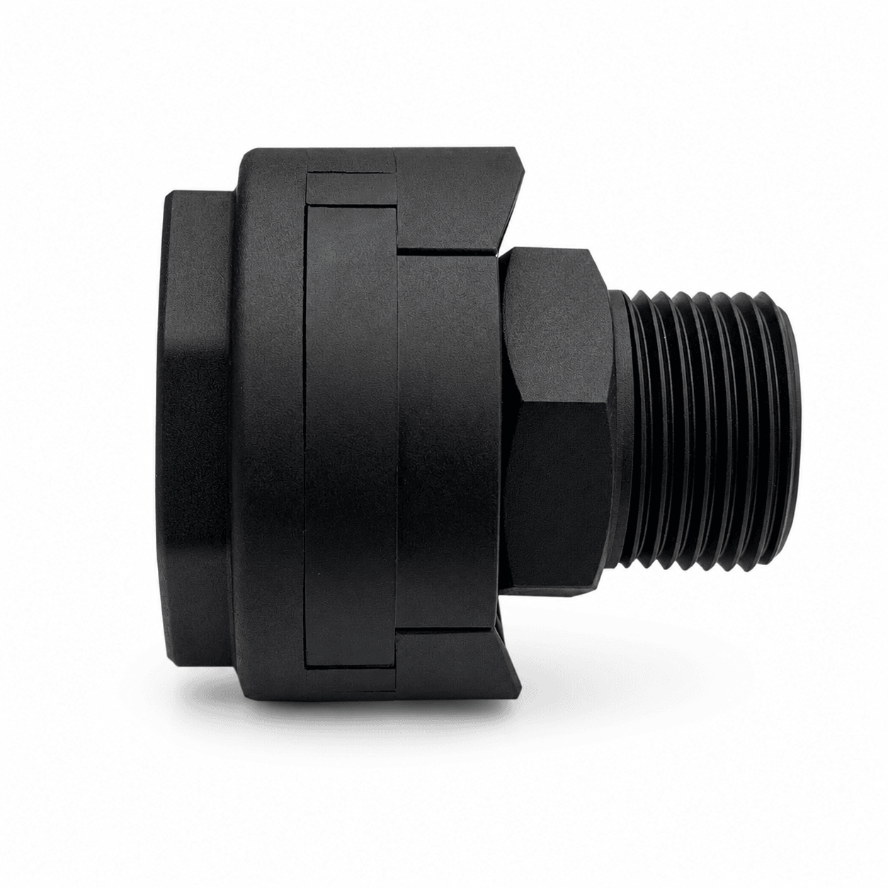 Racord plastic drept cu semiolandez filet 1 1/4 x 1 Italtecn