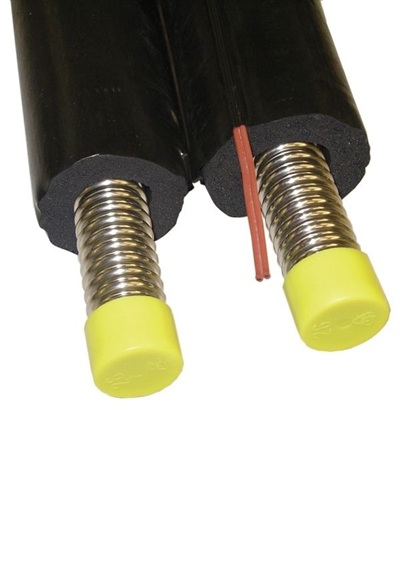 Shop Einstal Einstal Teava inox dubla izolata flexibila panouri solare dn16 lungime 30 metri