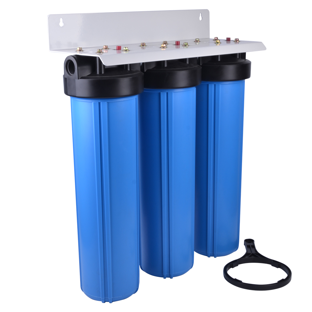 Sistem de filtrare apă triplu corp Big Blue 20``,filet 1``