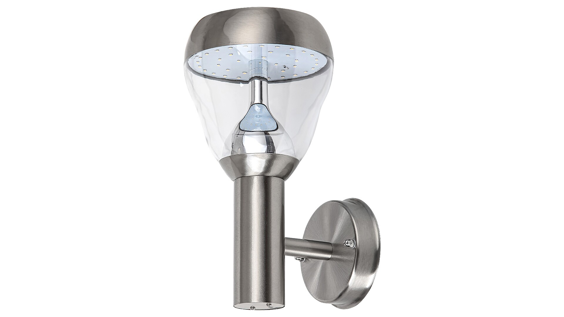 Amalfi lampa pentru perete exerior, crom satin, LED 8W, 760lm, 4000K, IP44