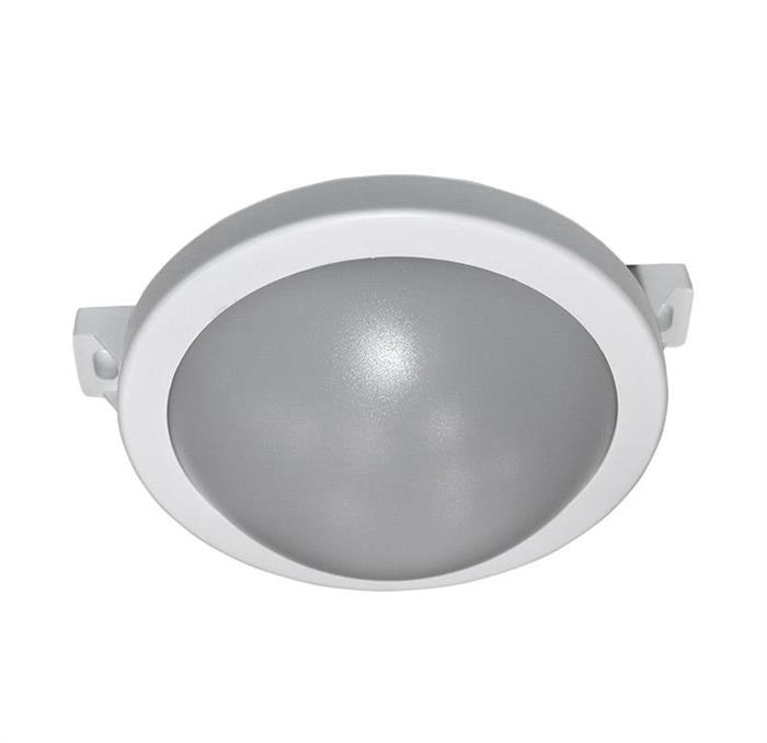 Corp-aplica oval alb cu led 15W lumina alba 230V - IP64
