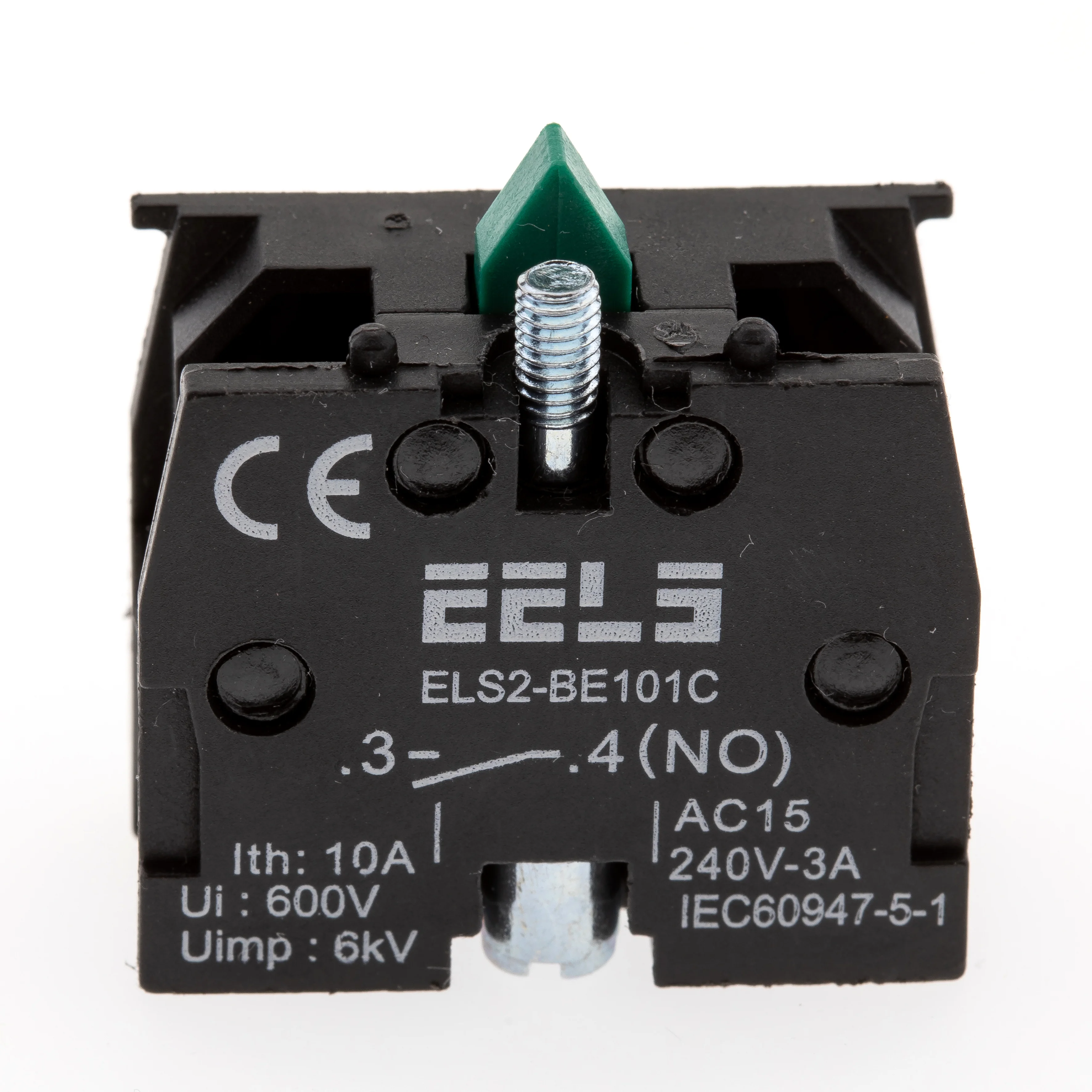 Element de contact pentru butoane ELS2-BE101C 1NO, 3A/240V AC