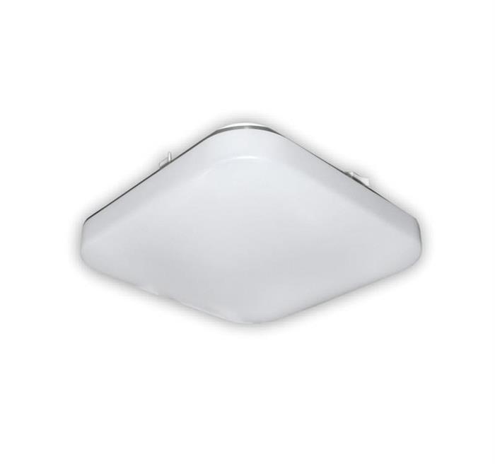 Plafoniera patrata alba cu led 20W lumina alba - IP20