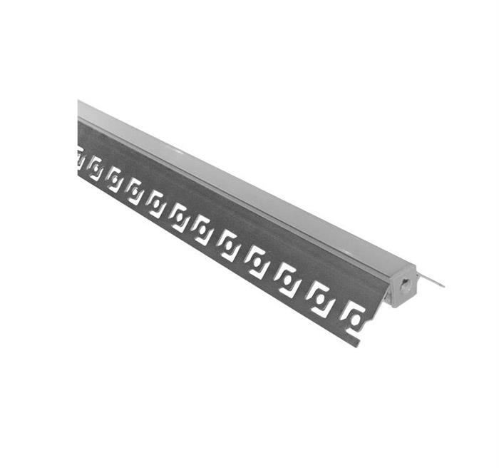 Profil Aluminiu ST. "RIGIPS" COLT EXTERN pentru banda LED max.11mm - 2 metri