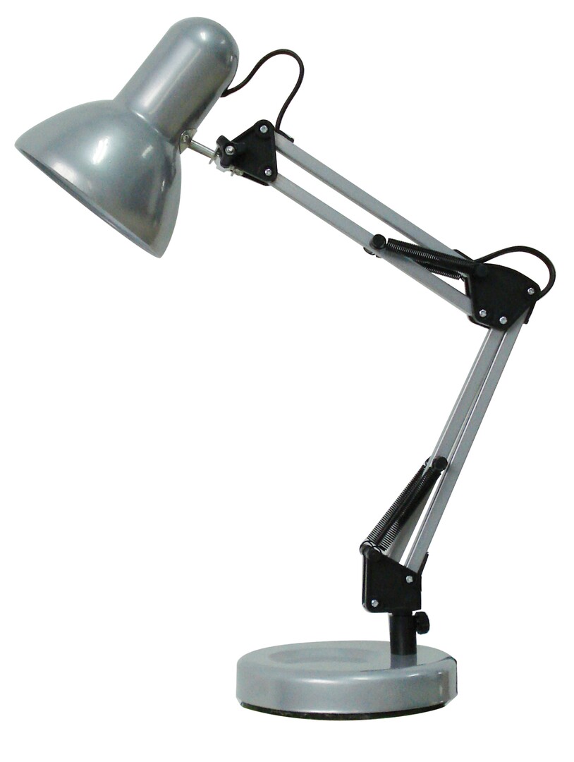 Lampa birou Samson table lamp E27/60W silver 4213 | inclus timbru  verde 0.45lei
