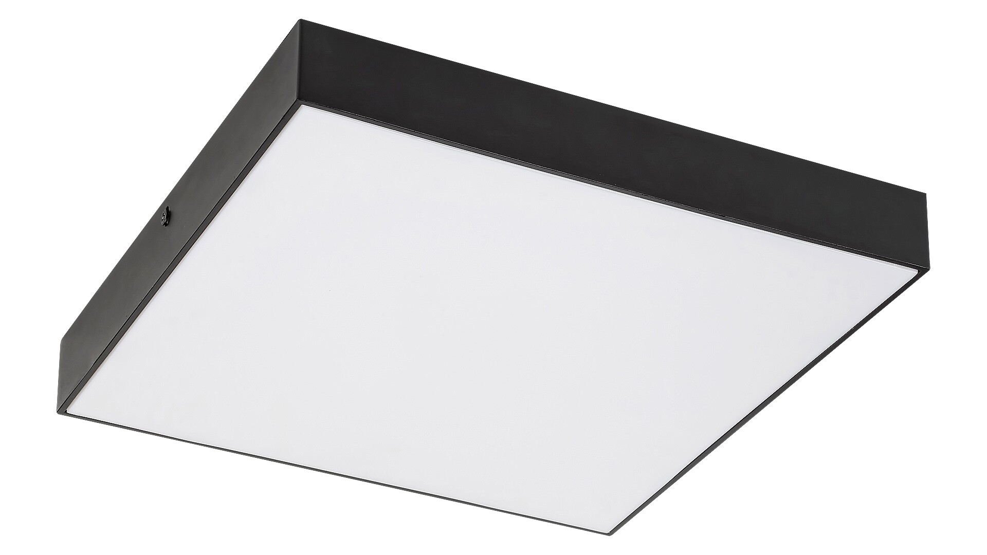 Tartu plafoniera exterior, negru mat, 18W, 1800lm, IP44, with switch in the lamp for changing color temperature