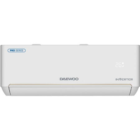 Daewoo Aer conditionat daewoo pro, 12000 btu, inverter, wi-fi, a++, autocuratare, filtru ioni ag, alb, dac-12prow