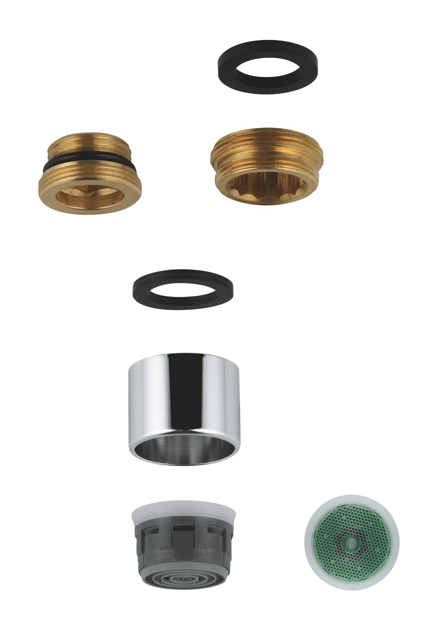 Grohe Aerator grohe 13935000, m22 x 1, cu limitator, pentru baterie lavoar, anti-calcar, crom