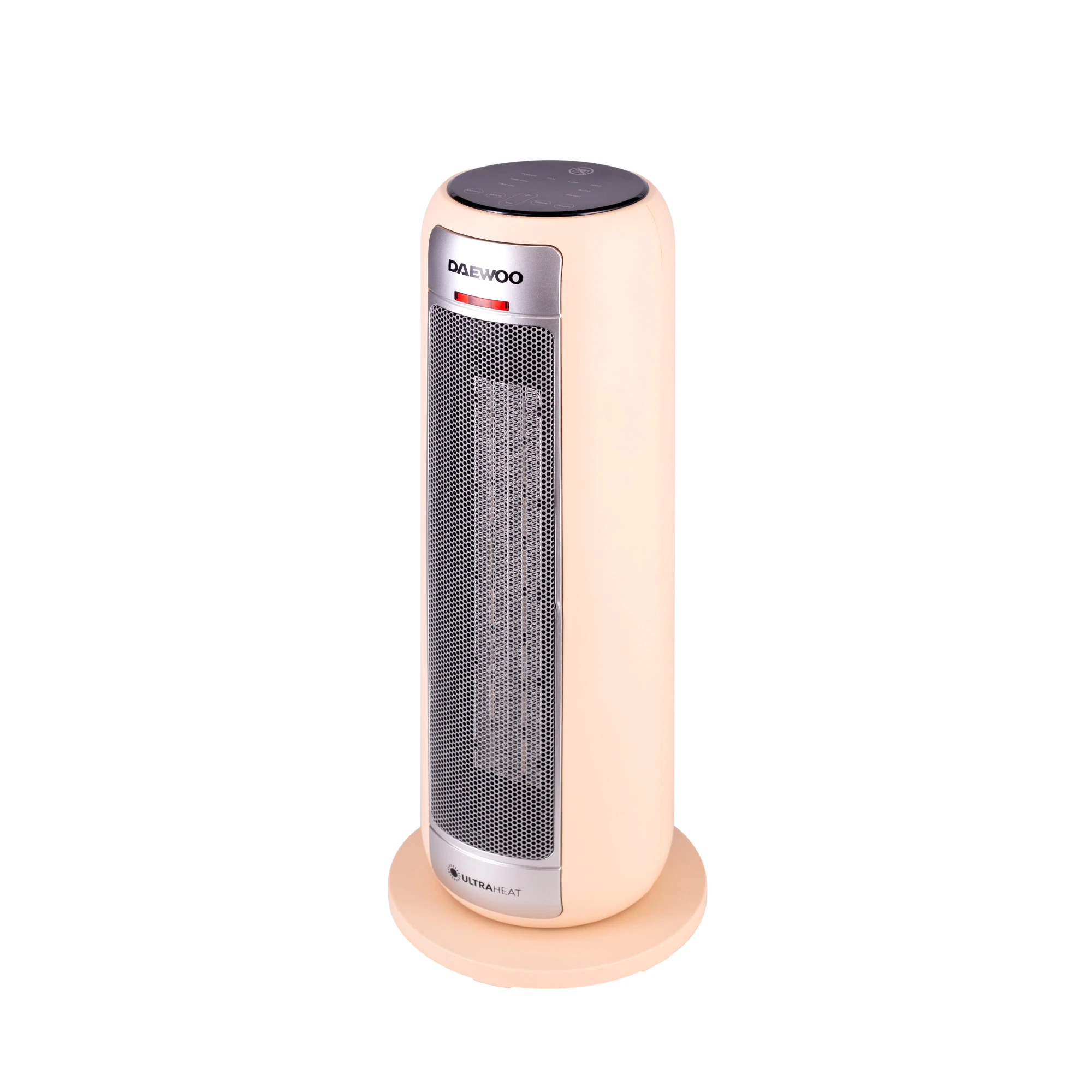 Aeroterma ceramica Daewoo DTH2200C, 2200 W, 2 trepte, 1.5 m, 25 cm, 48 cm, 23 cm, 2 kg, 1 elementi incalzire, Bej
