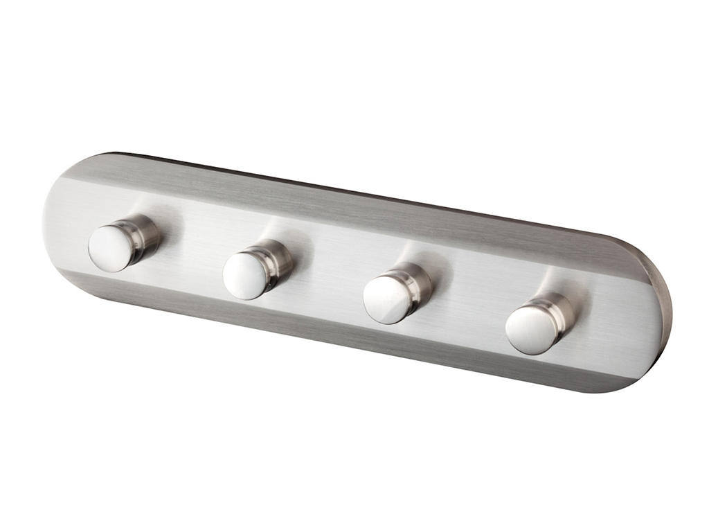 Bisk Agatatoare bisk passion 04380, 210 mm, 4 suporti, montare pe perete, nichel